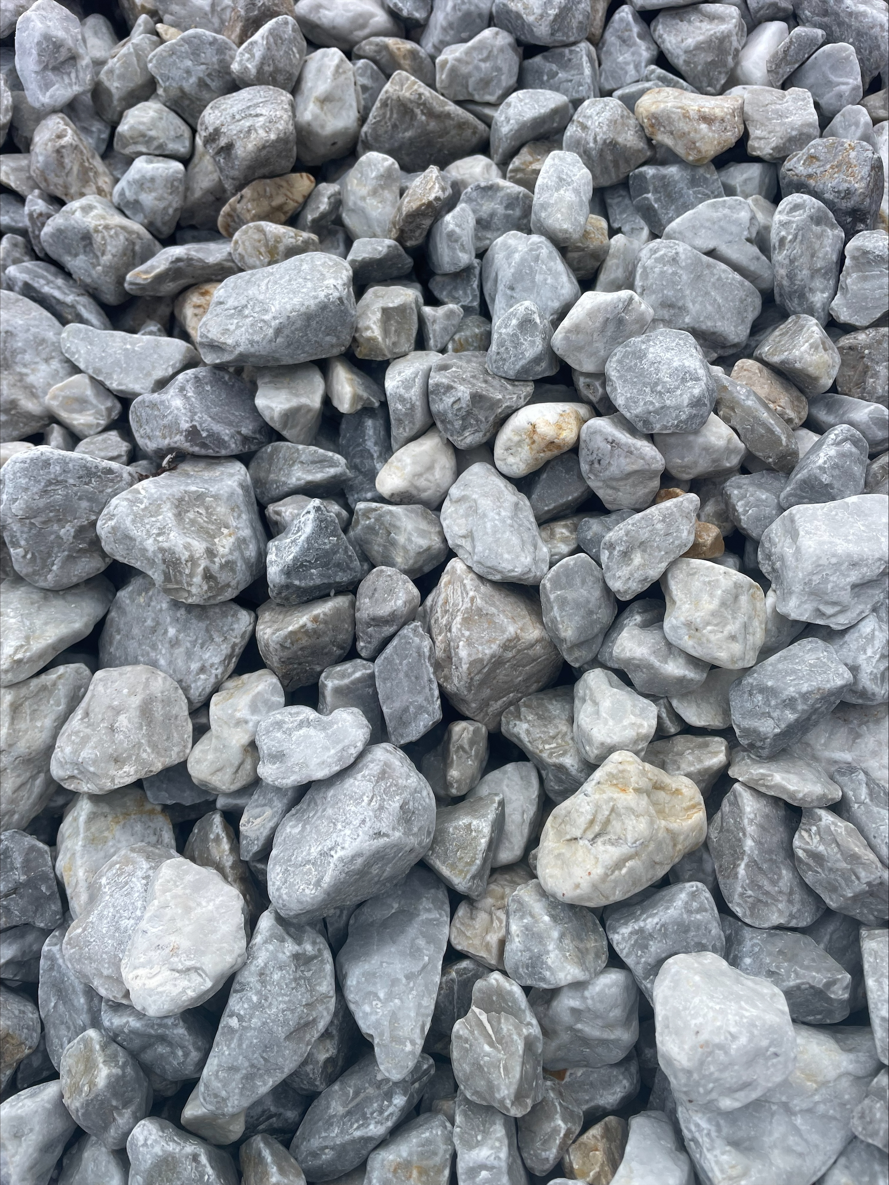 Blue Grey Smooth Stone 20-40mm Bulk Bag Half tonne